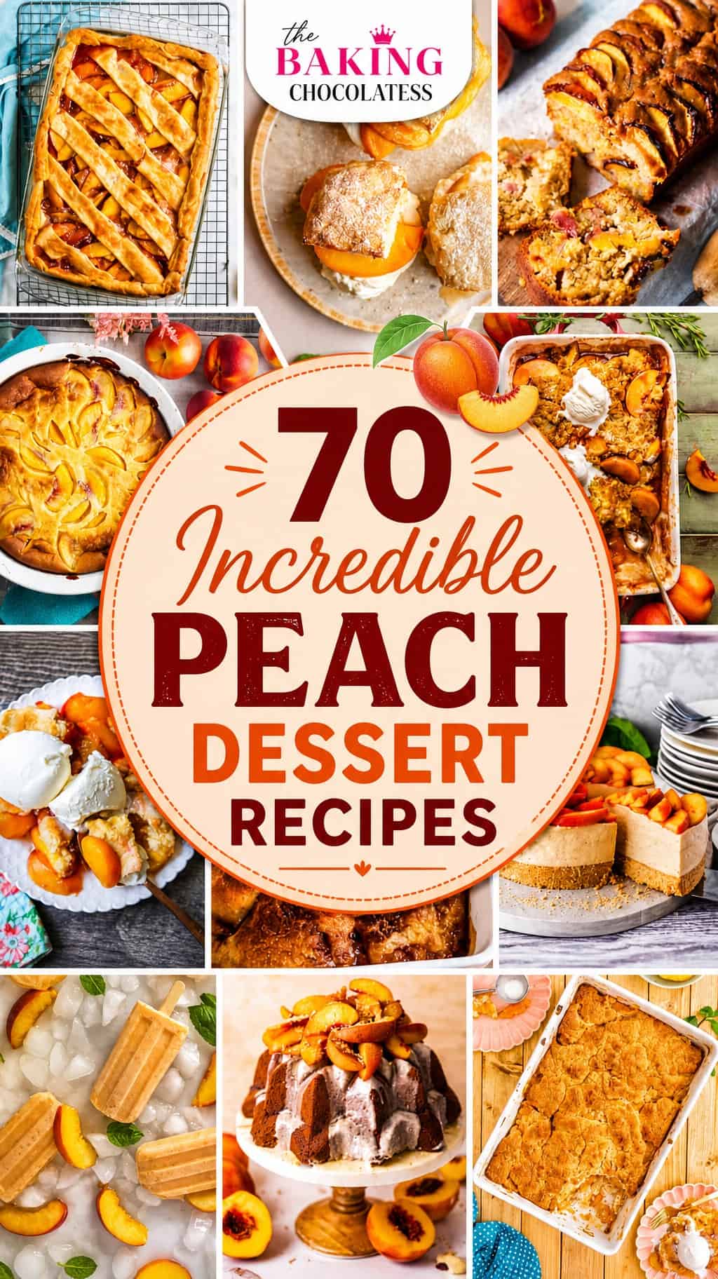 From classic peach cobbler to peach streusel coffee cake, these 70 incredible peach dessert recipes are simple, delicious, and sure to leave you wanting more. Whether you're a beginner or a master baker, there's something perfect here to satisfy everyone's sweet tooth.