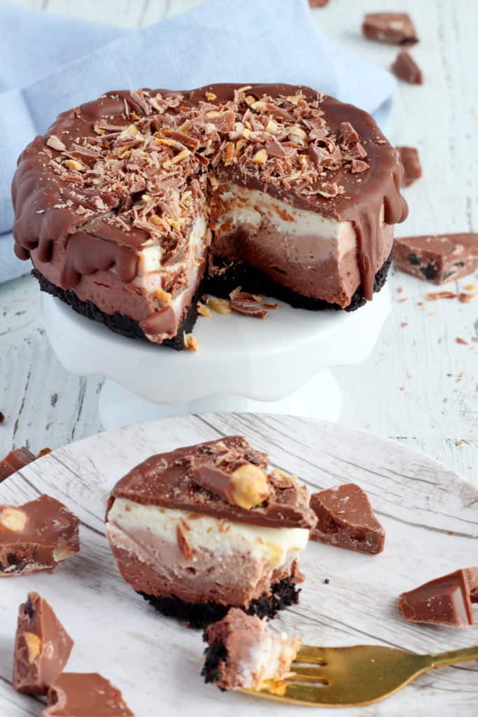 triple chocolate cheesecake - best chocolate dessert recipes