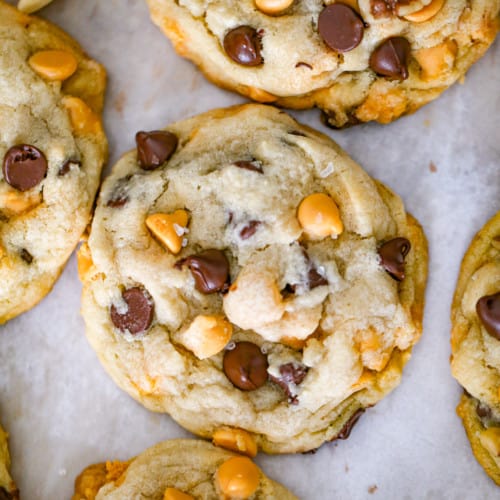 Best Ever Butterscotch Chocolate Chip Cookies (with Sea Salt)