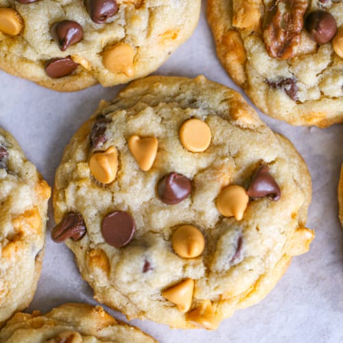 Best Ever Butterscotch Chocolate Chip Cookies (with Sea Salt)