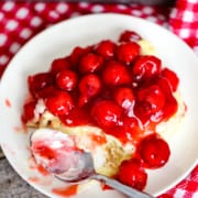 Easy No Bake Cherry Cheesecake Dessert