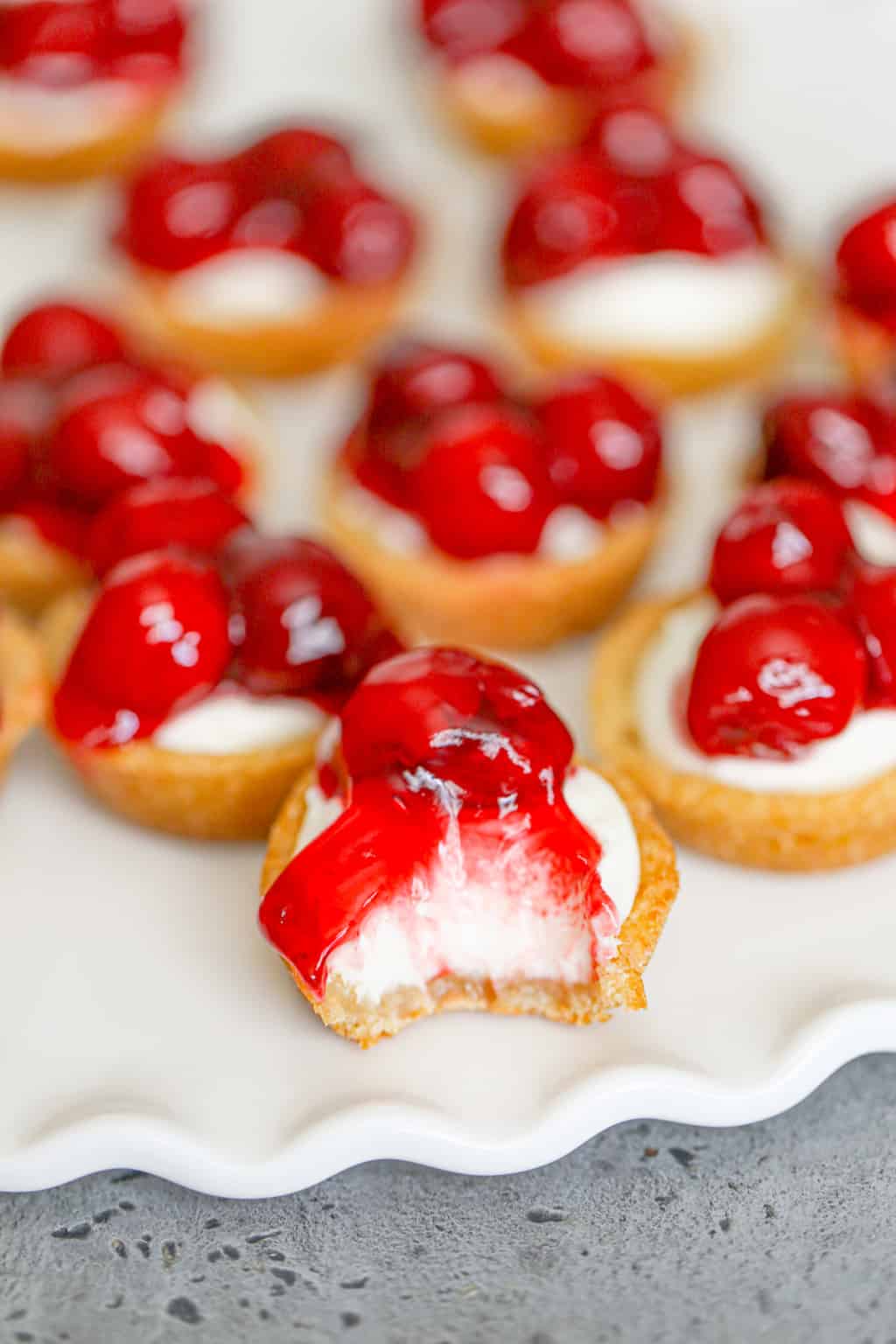 Easy Cherry Cheesecake Cookie Cups The Baking ChocolaTess