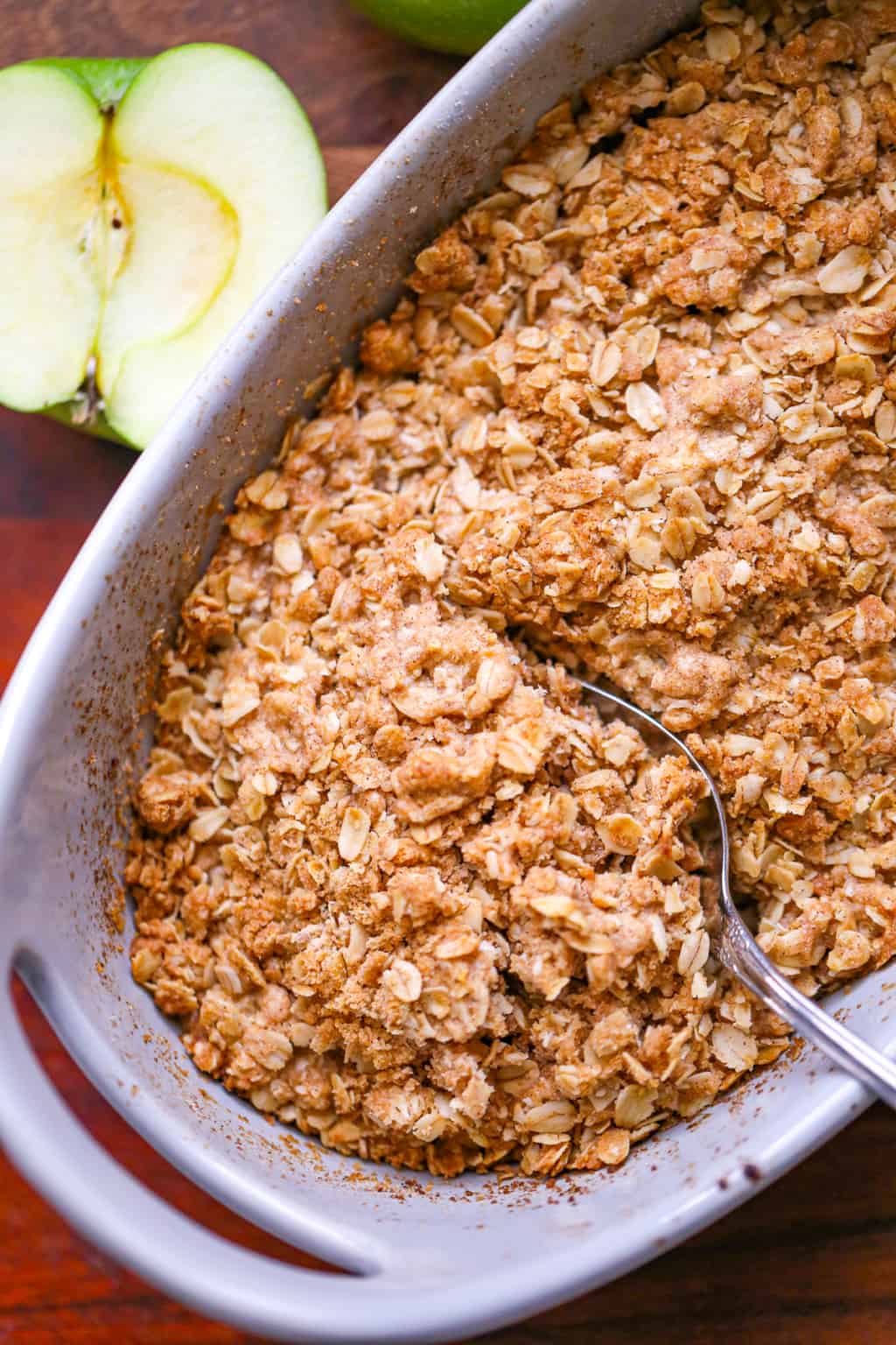Easy Homemade Apple Crisp Recipe - The Baking ChocolaTess