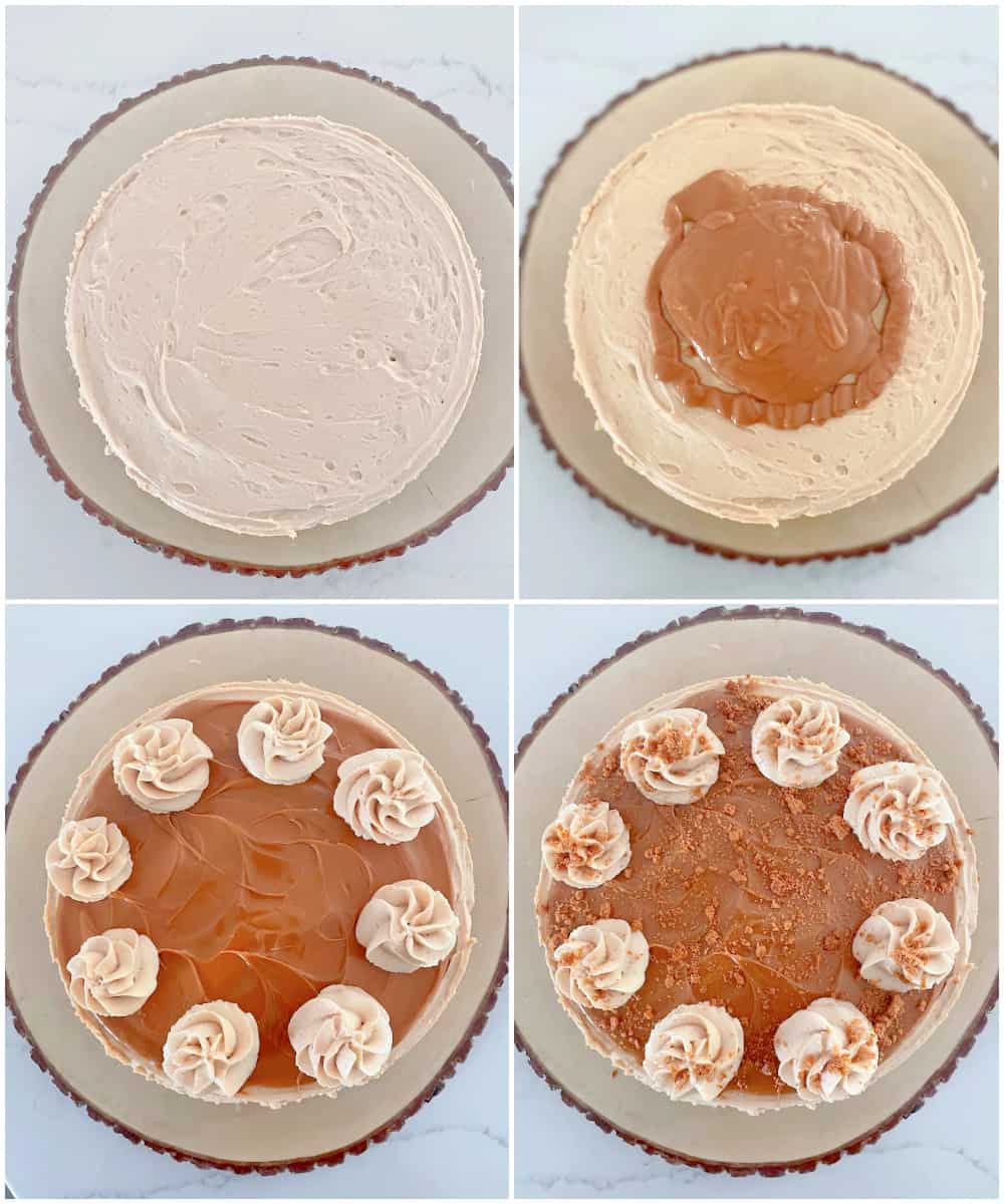 easy no bake biscoff cheesecake recipe tutorial
