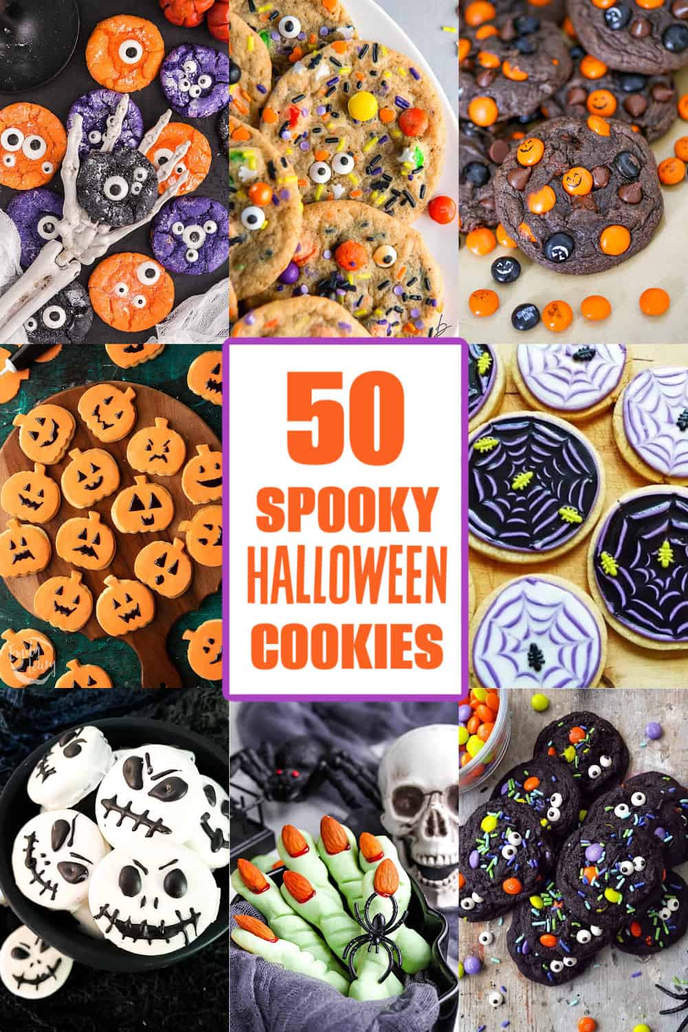 50 HALLOWEEN COOKIES