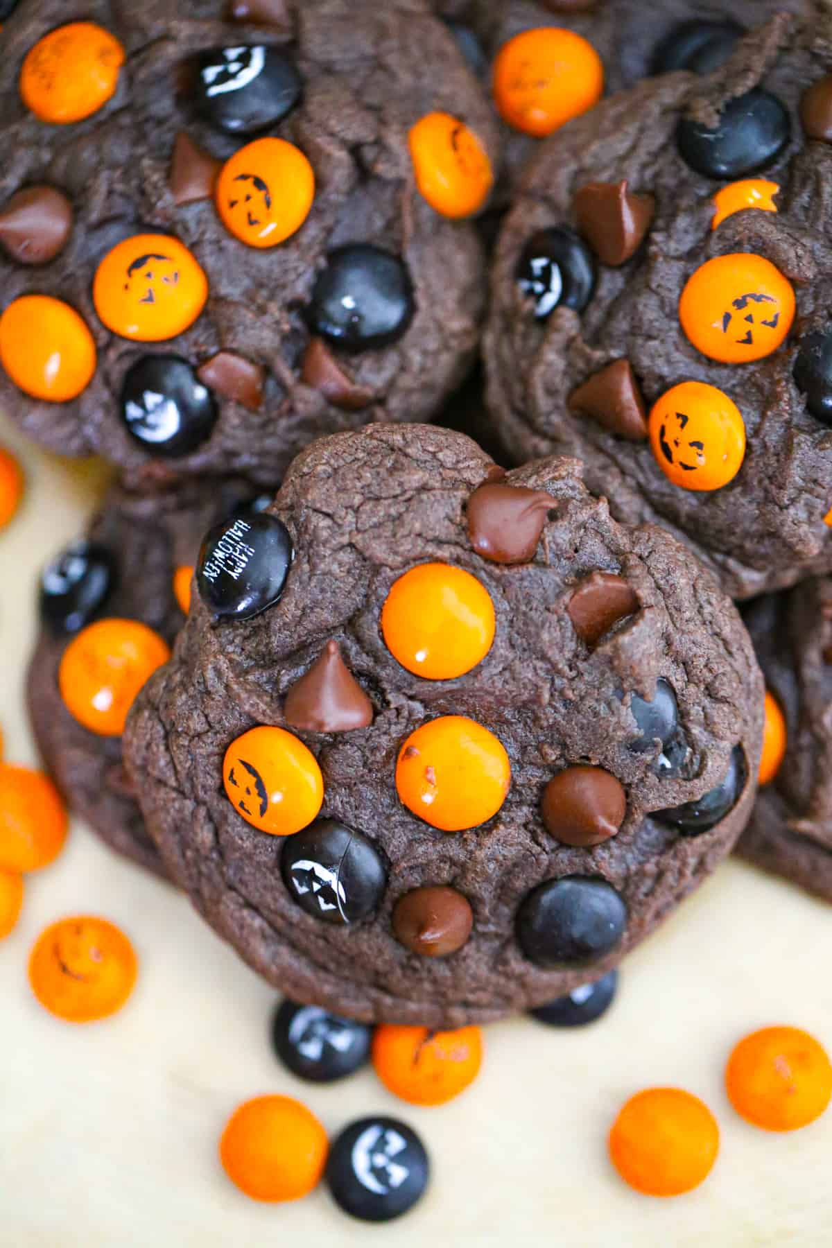 Halloween Cake Mix Cookies