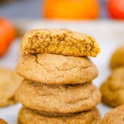 Pumpkin Snickerdoodle Cookies Recipe