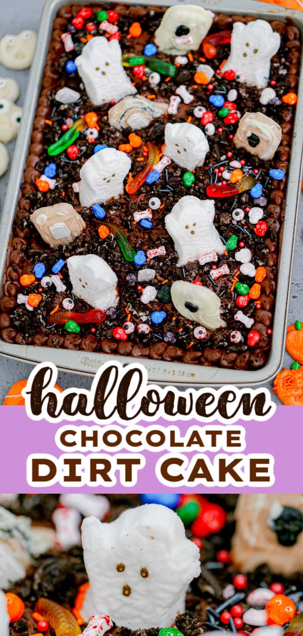 Halloween Graveyard Dirt Cake