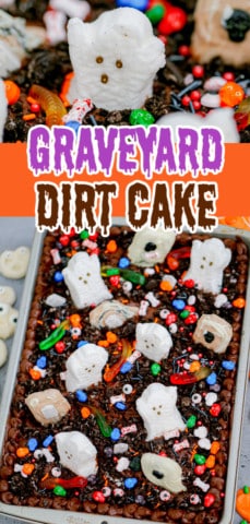 Halloween Graveyard Dirt Cake