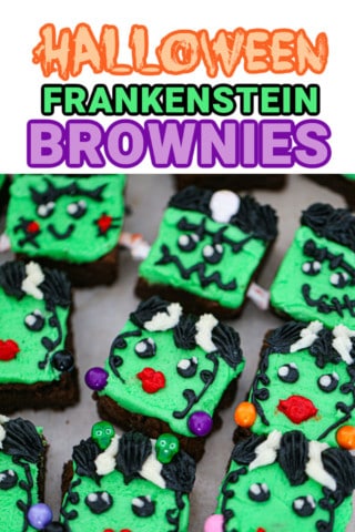 Frankenstein & Bride Brownies