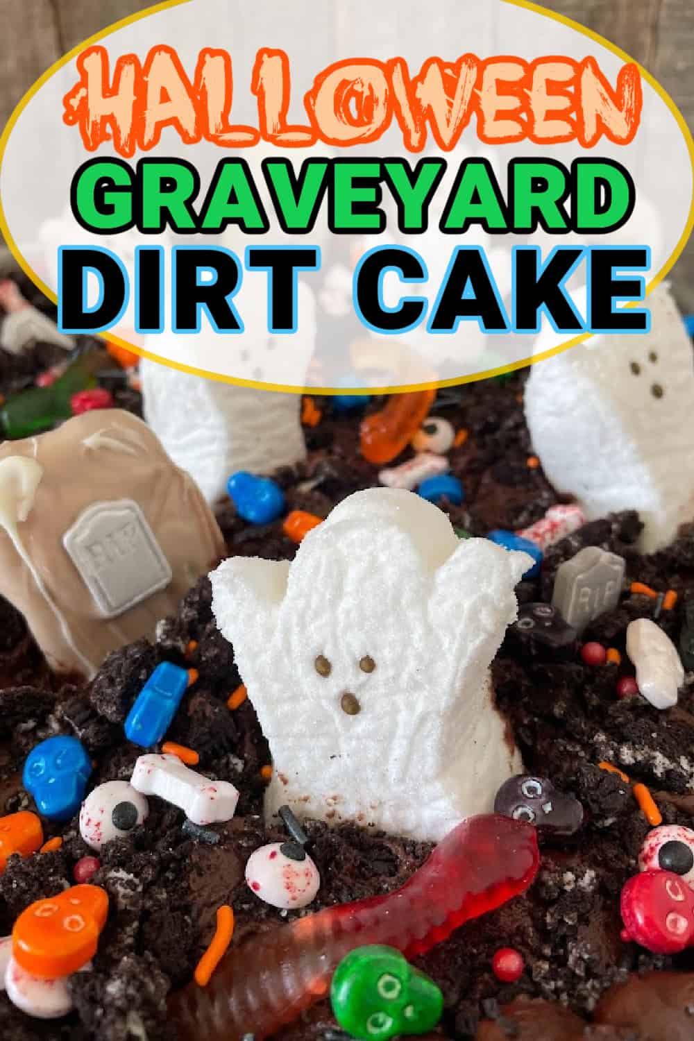 Halloween Graveyard Dirt Cake