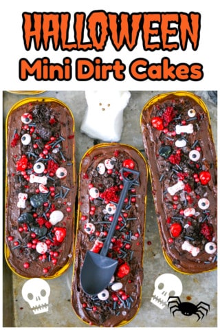 Halloween Mini Dirt Cakes