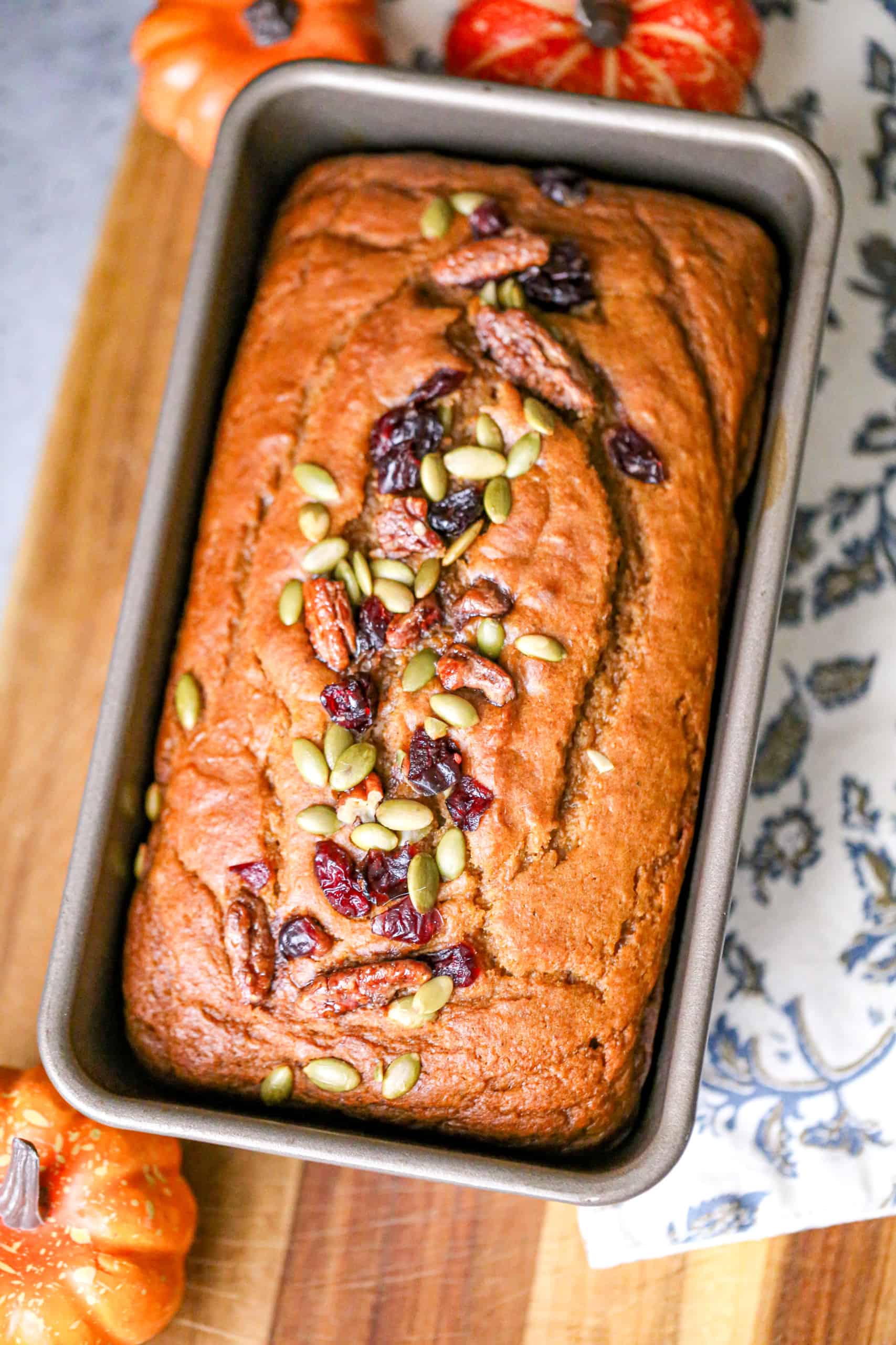 Pumpkin Greek Yogurt Bread