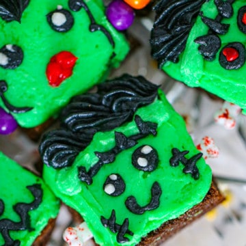 Frankenstein & Bride Brownies