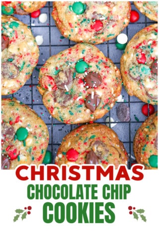 Christmas Chocolate Chip Cookies
