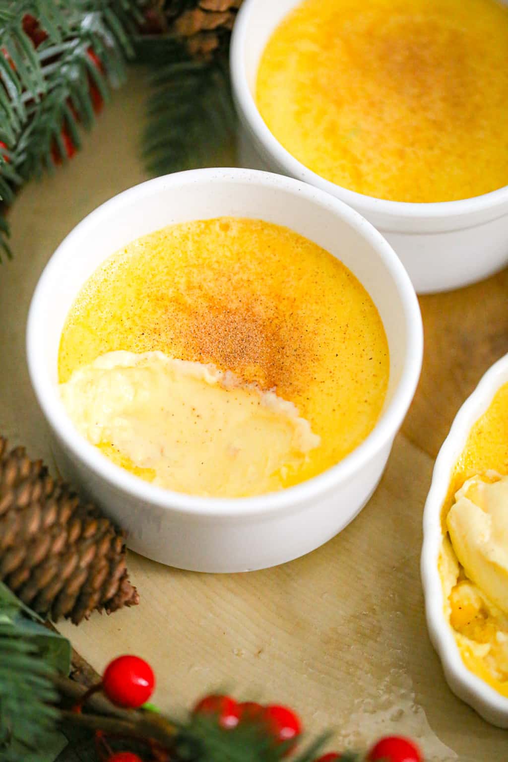 Eggnog Custard Recipe Easy 2 Ingredients! The Baking ChocolaTess