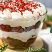 Red Velvet Cake Trifle Dessert