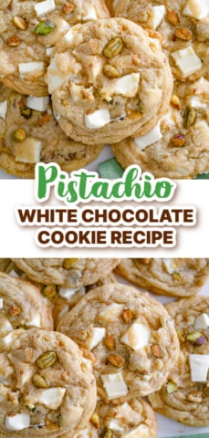 Pistachio WHITE CHOCOLATE COOKIE RECIPE