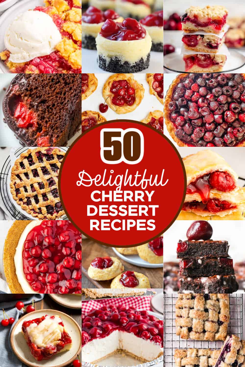 Delightful CHERRY DESSERT RECIPES