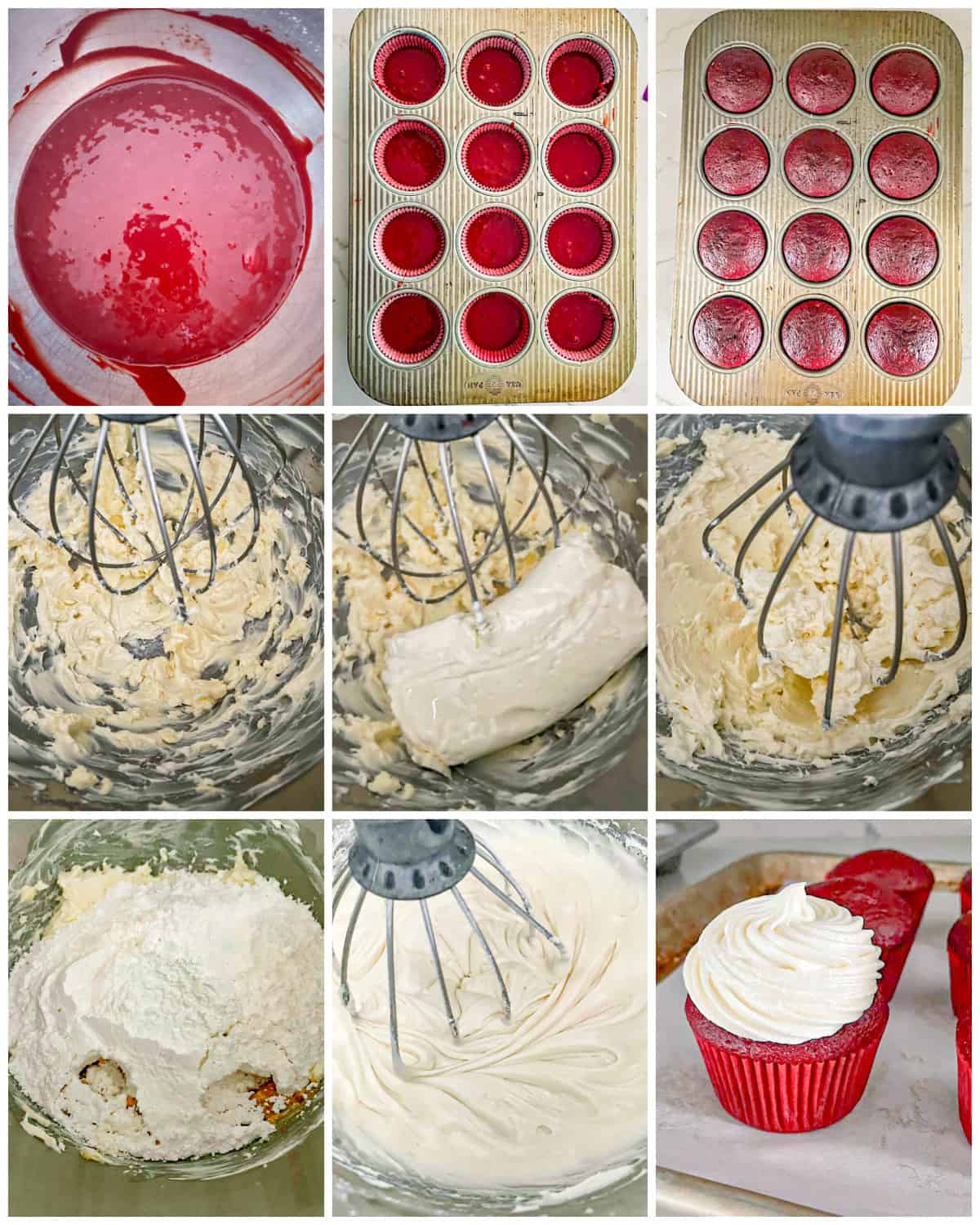 tutuorial for red velvet with cream cheese frosting recipe