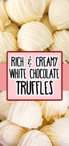 White Chocolate Truffles
