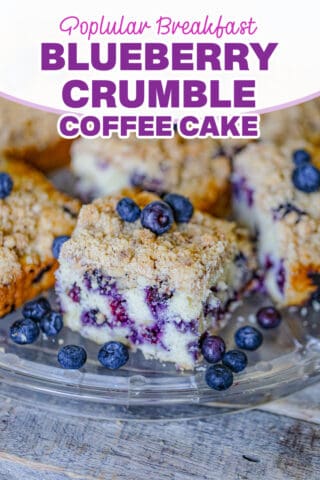 Blueberry Crumble Coffee Cake