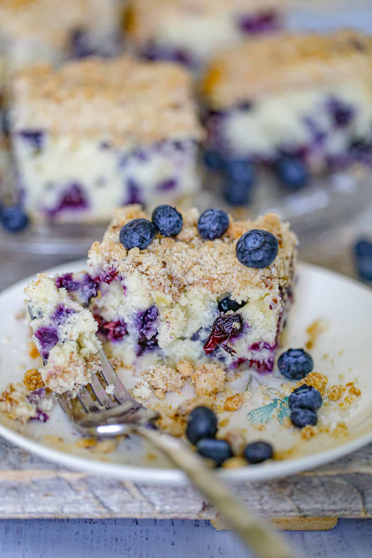 Blueberry Crumble Coffee Cake recipe - breakfast idea