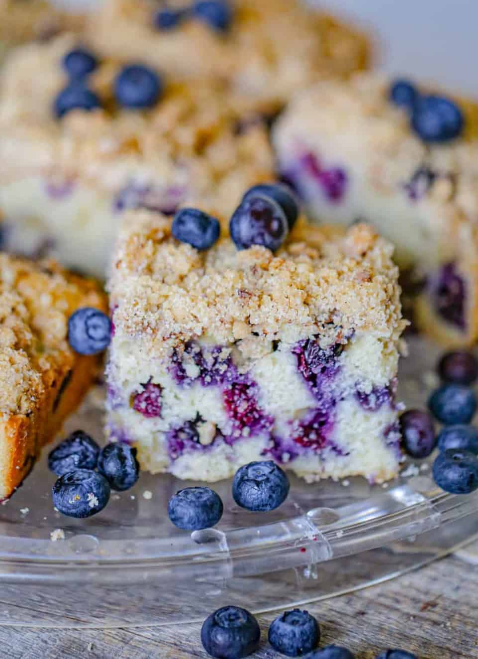 Blueberry Crumble Coffee Cake