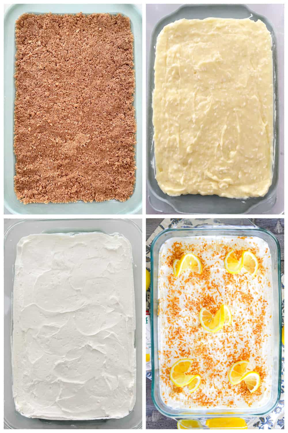Lemon Coconut Cream Cheese Dessert