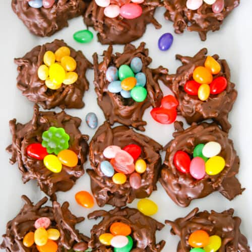 Easy Easter Candy Nests