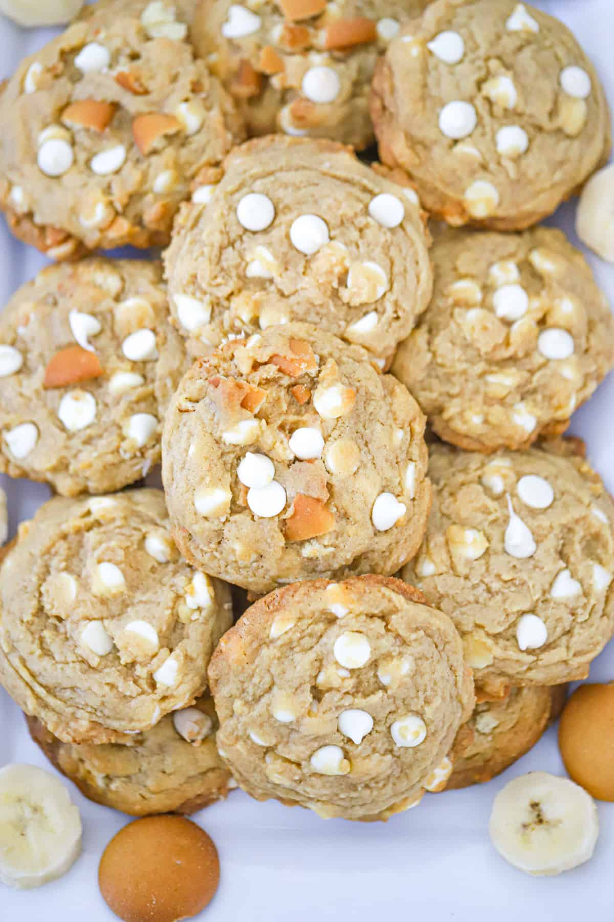 Easy Banana Cream Pudding Cookies