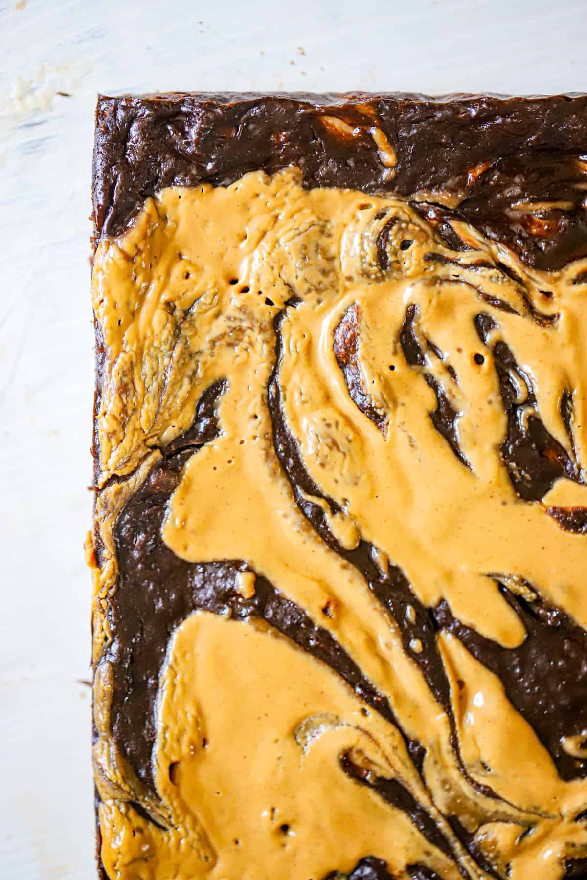 vegan Healthy Banana Peanut Butter Brownies recipe