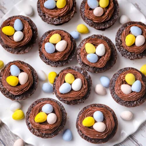 Easy Easter Egg Brownie Bites