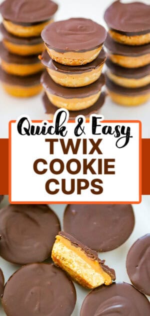 Healthy Twix Cups with Peanut Butter - The Baking ChocolaTess