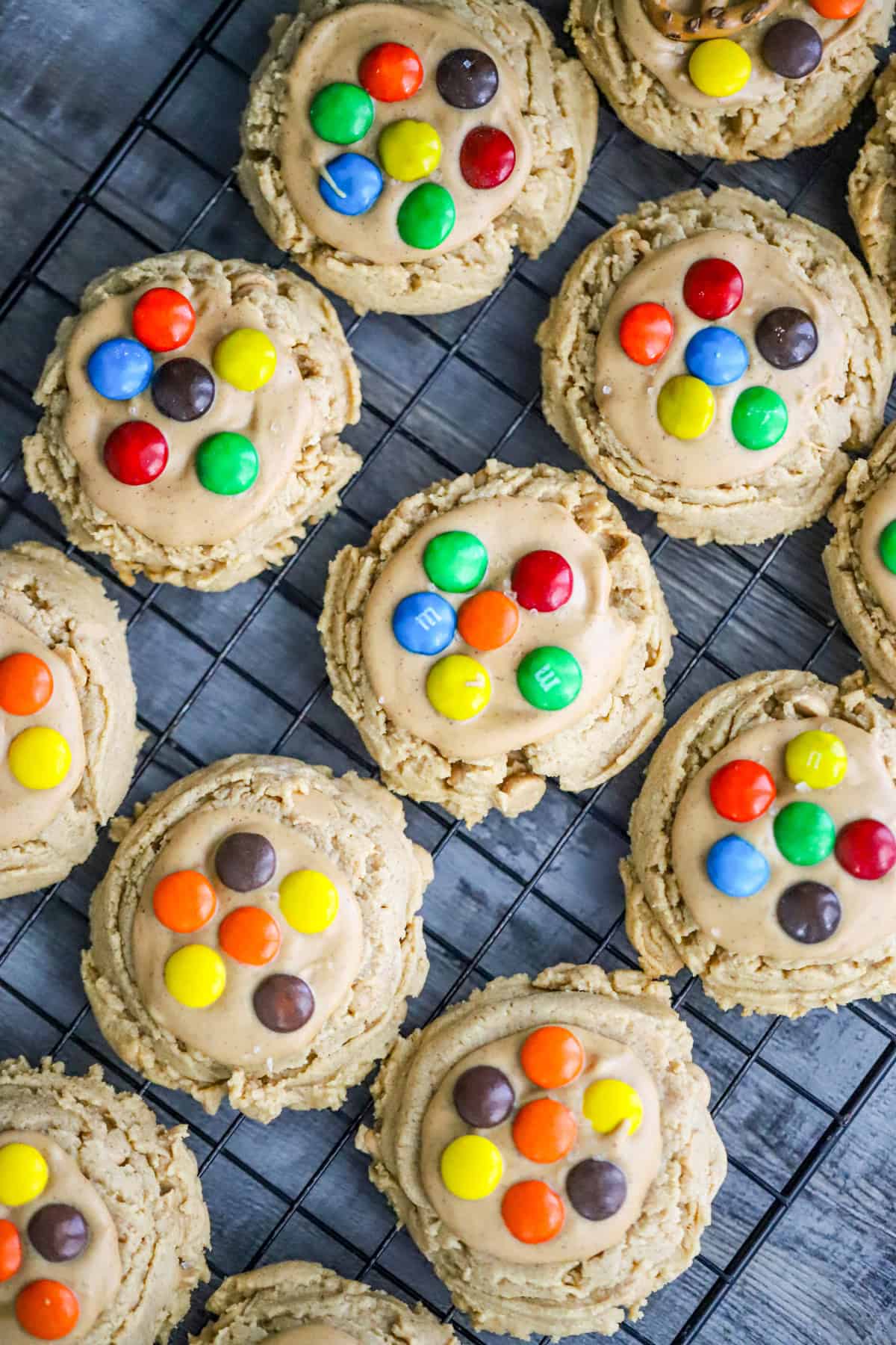 Peanut butter candy cookies