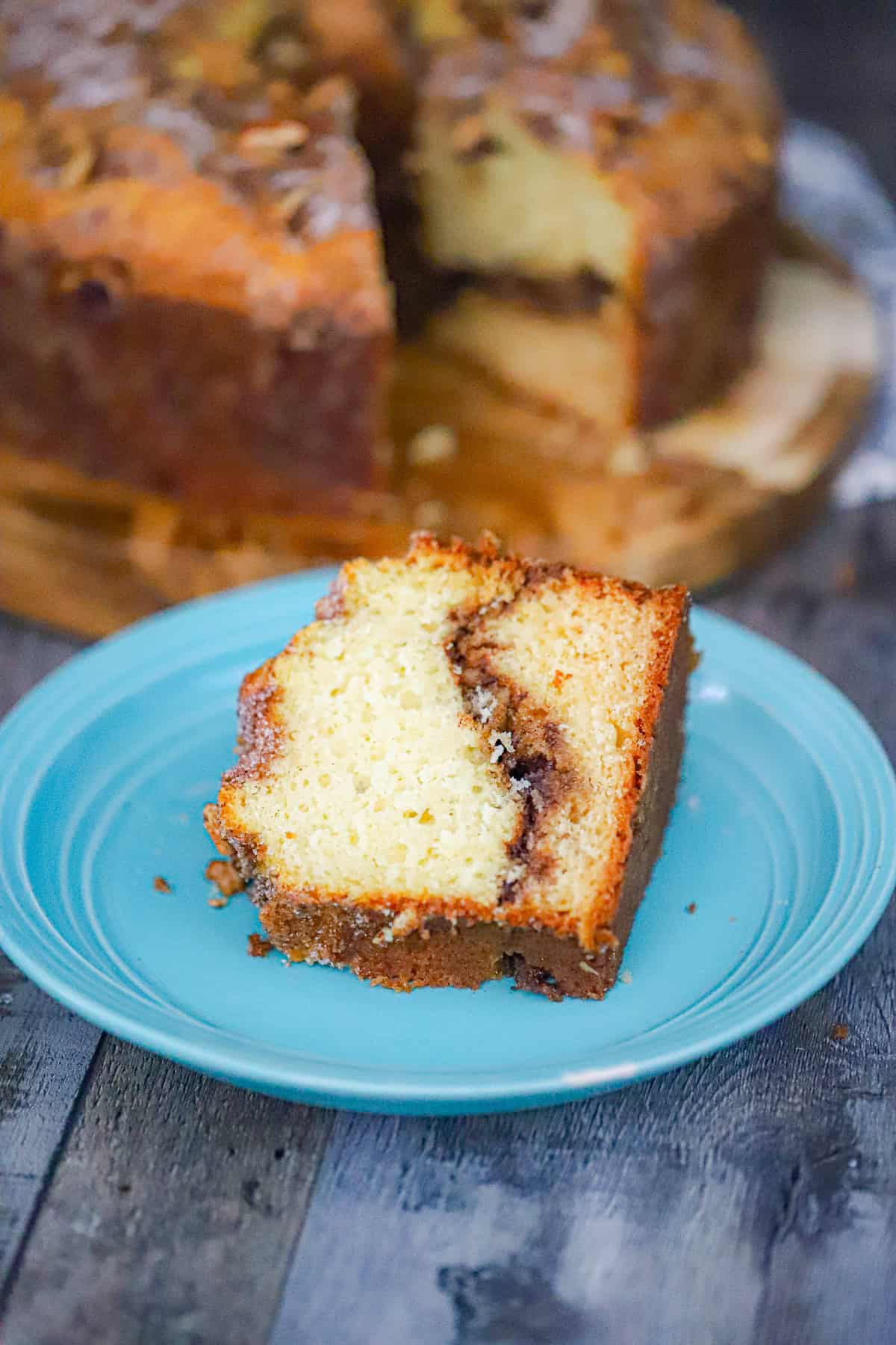Cinnamon Walnut Coffee Cake recipe