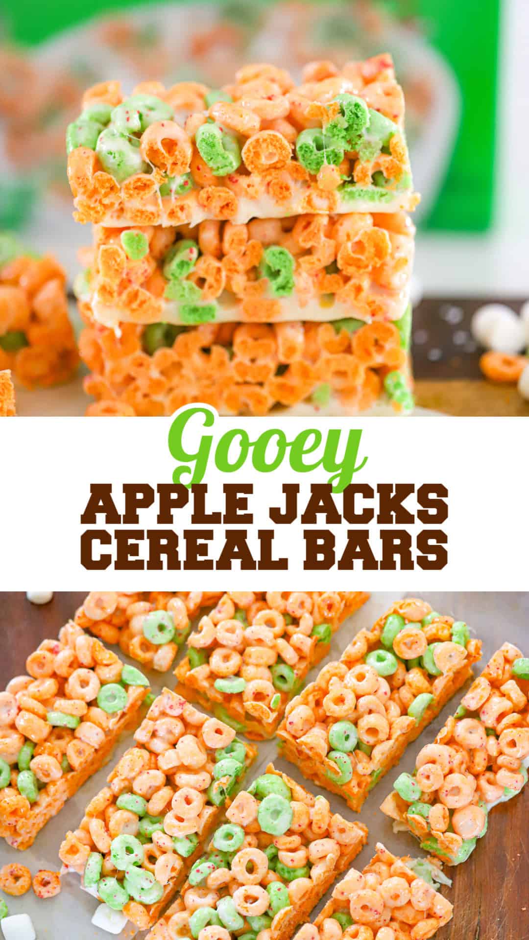 apple jacks cereal marshmallow bars