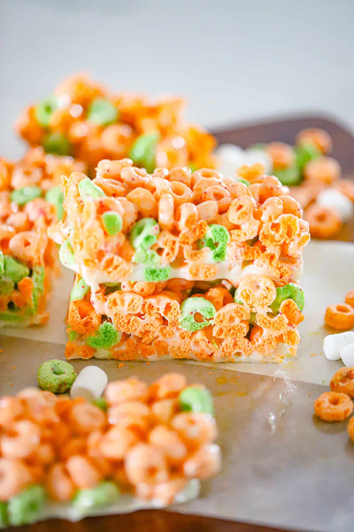cut apple jacks cereal bars