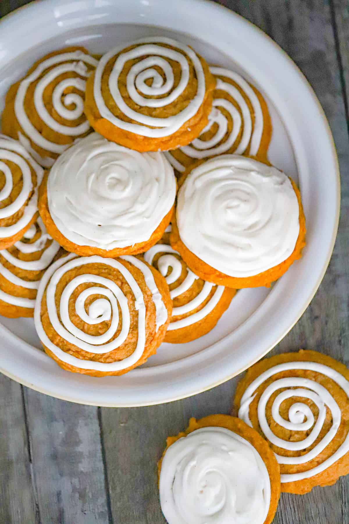 pumpkin roll cookies