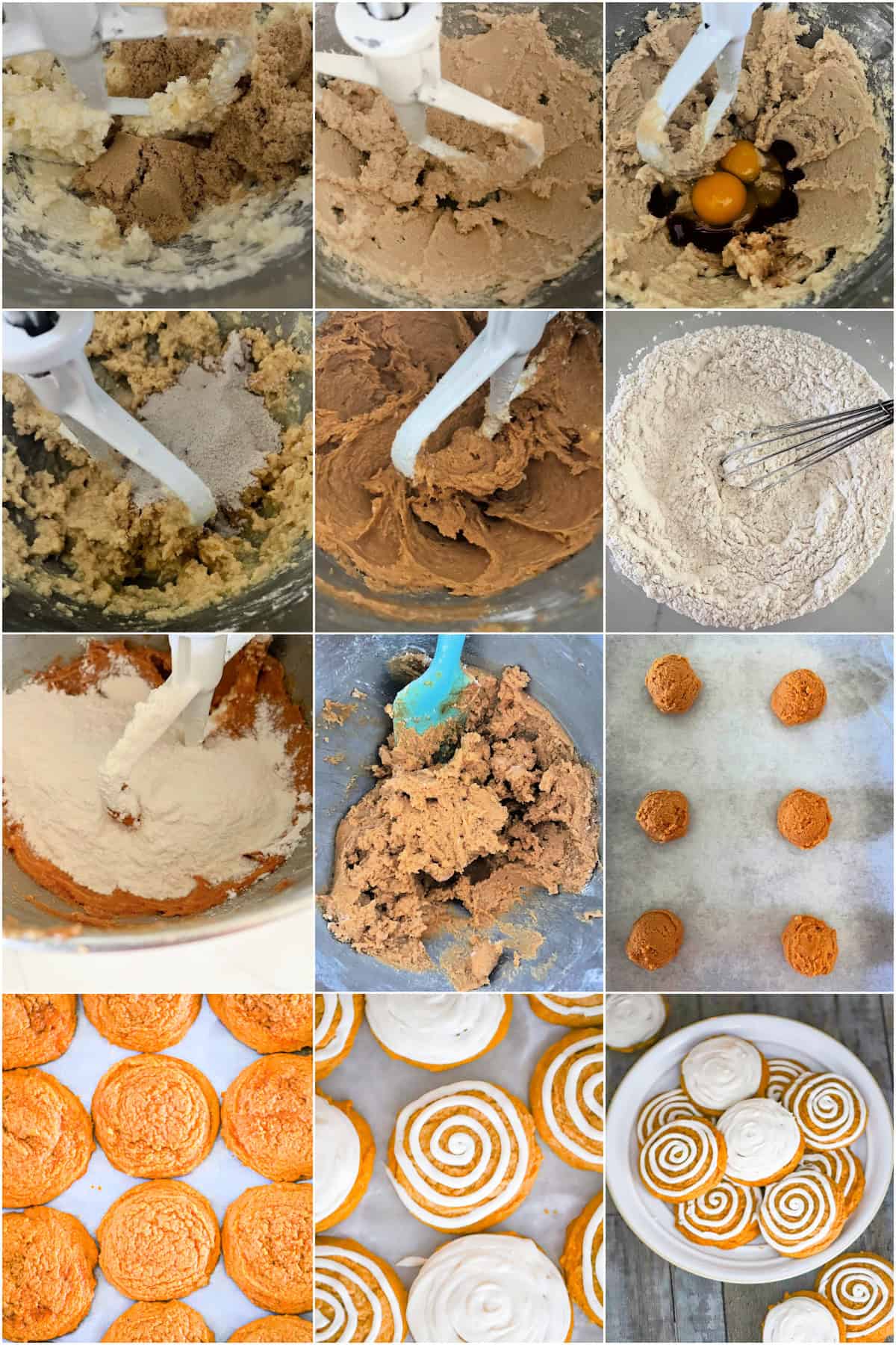 pumpkin roll cookies