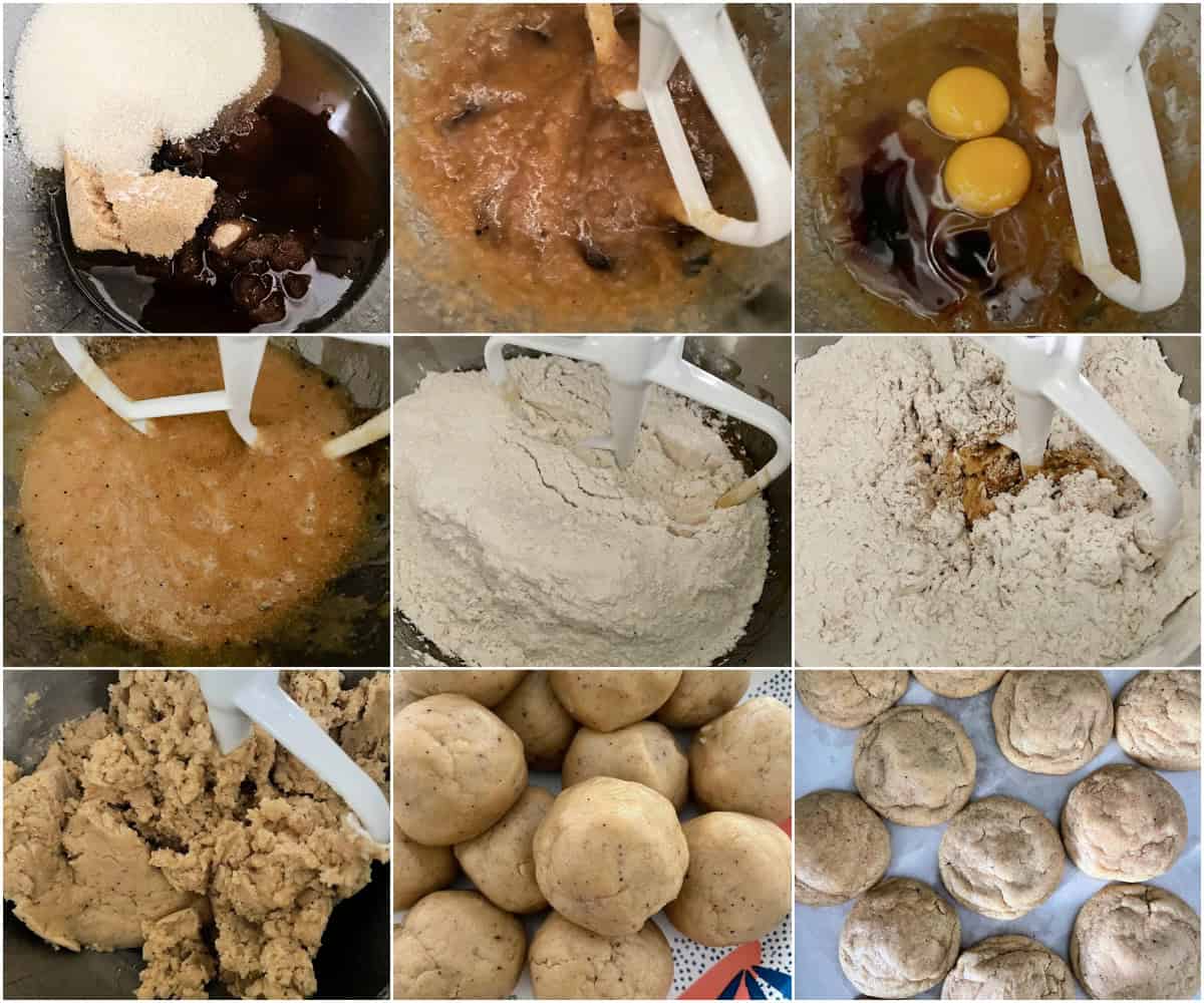 Brown Butter Cookies Cooling sea salt Nutella cookies