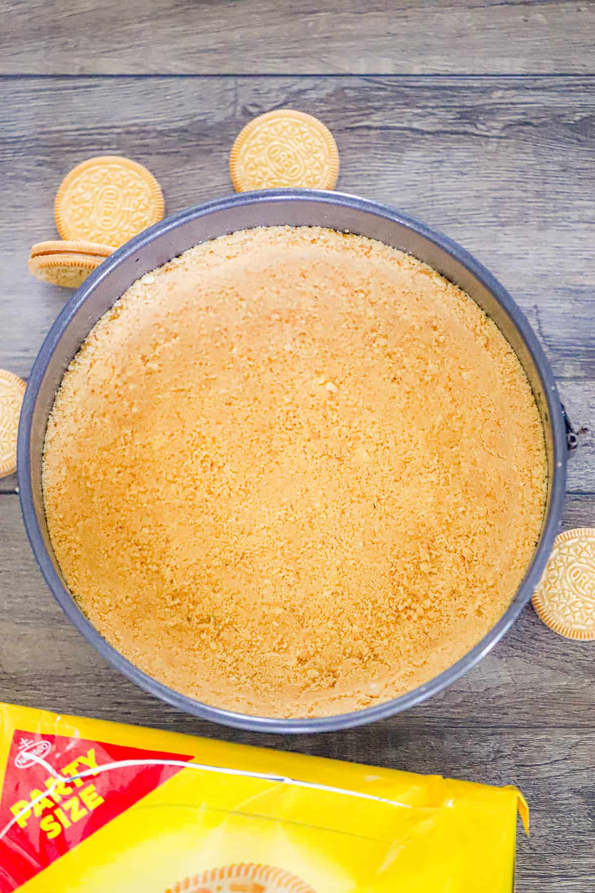 vanilla golden oreo cookie crust