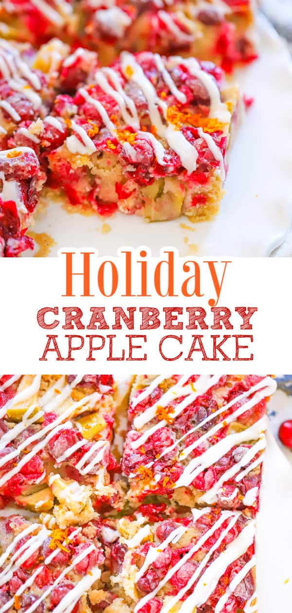 Best-Ever FRESH CRANBERRY APPLE CAKE