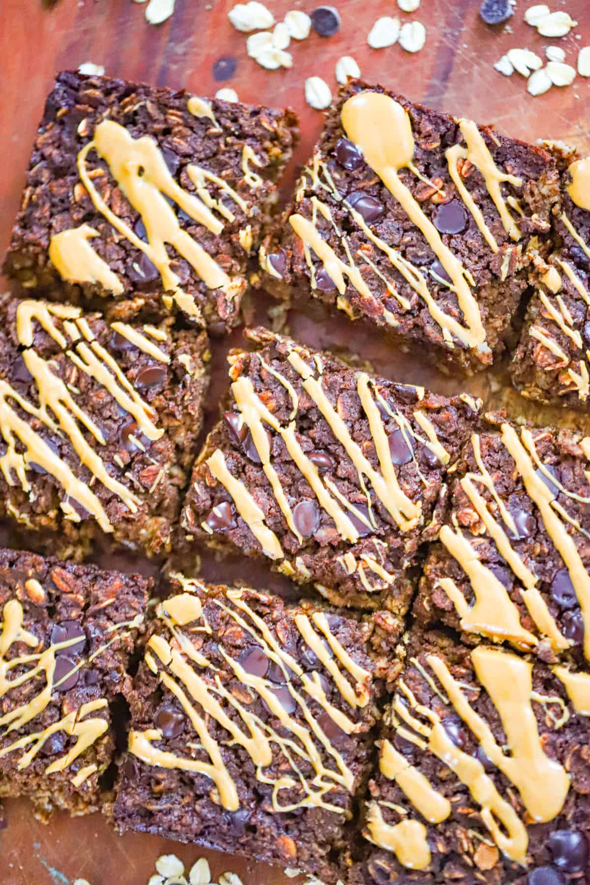 Healthy Baked Chocolate Brownie Oatmeal