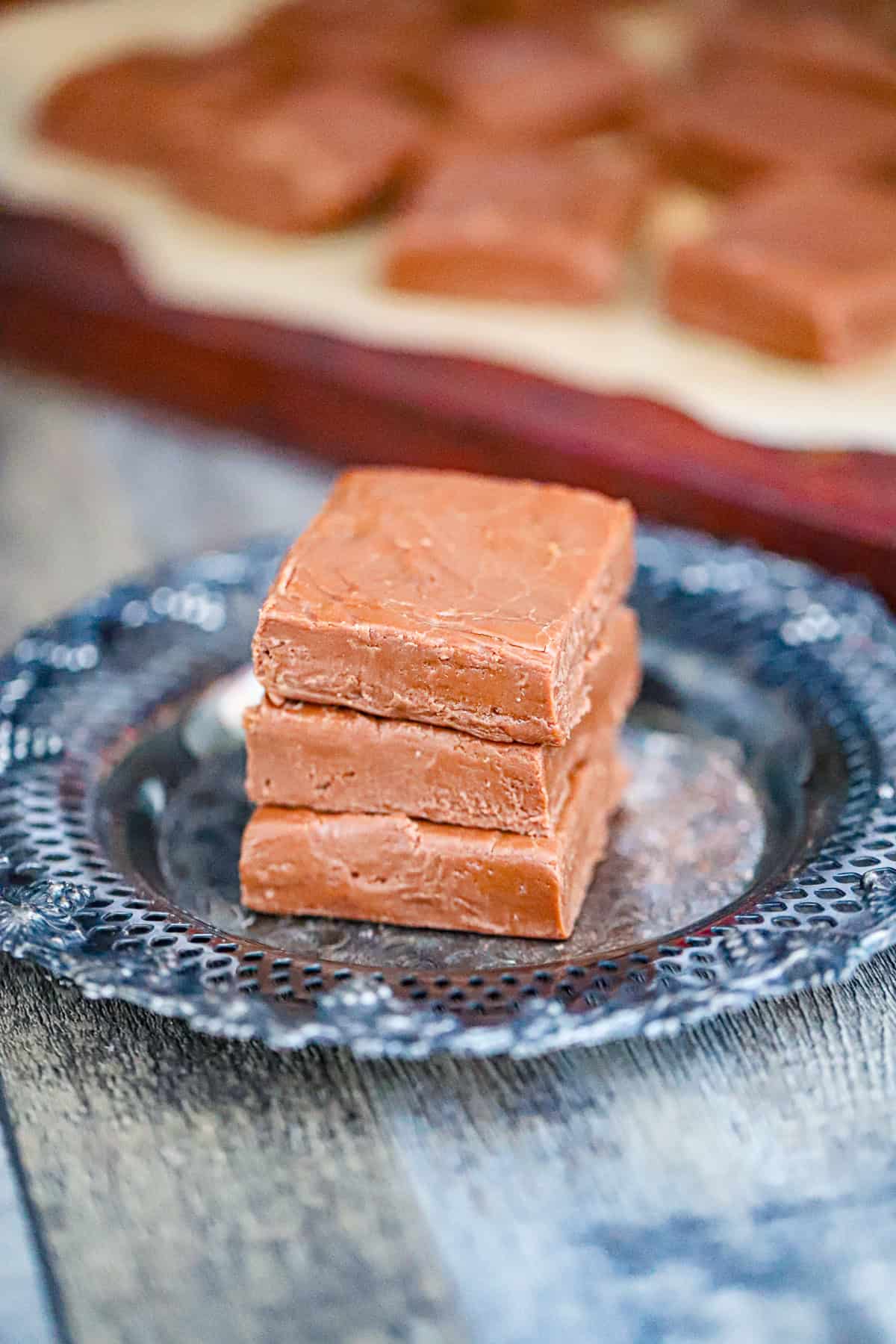Easy 3‑Ingredient milk chocolate Fudge Recipe