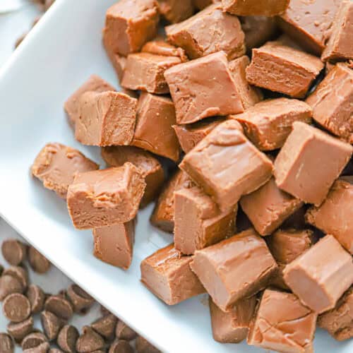 3‑Ingredient Creamy Milk Chocolate Fudge