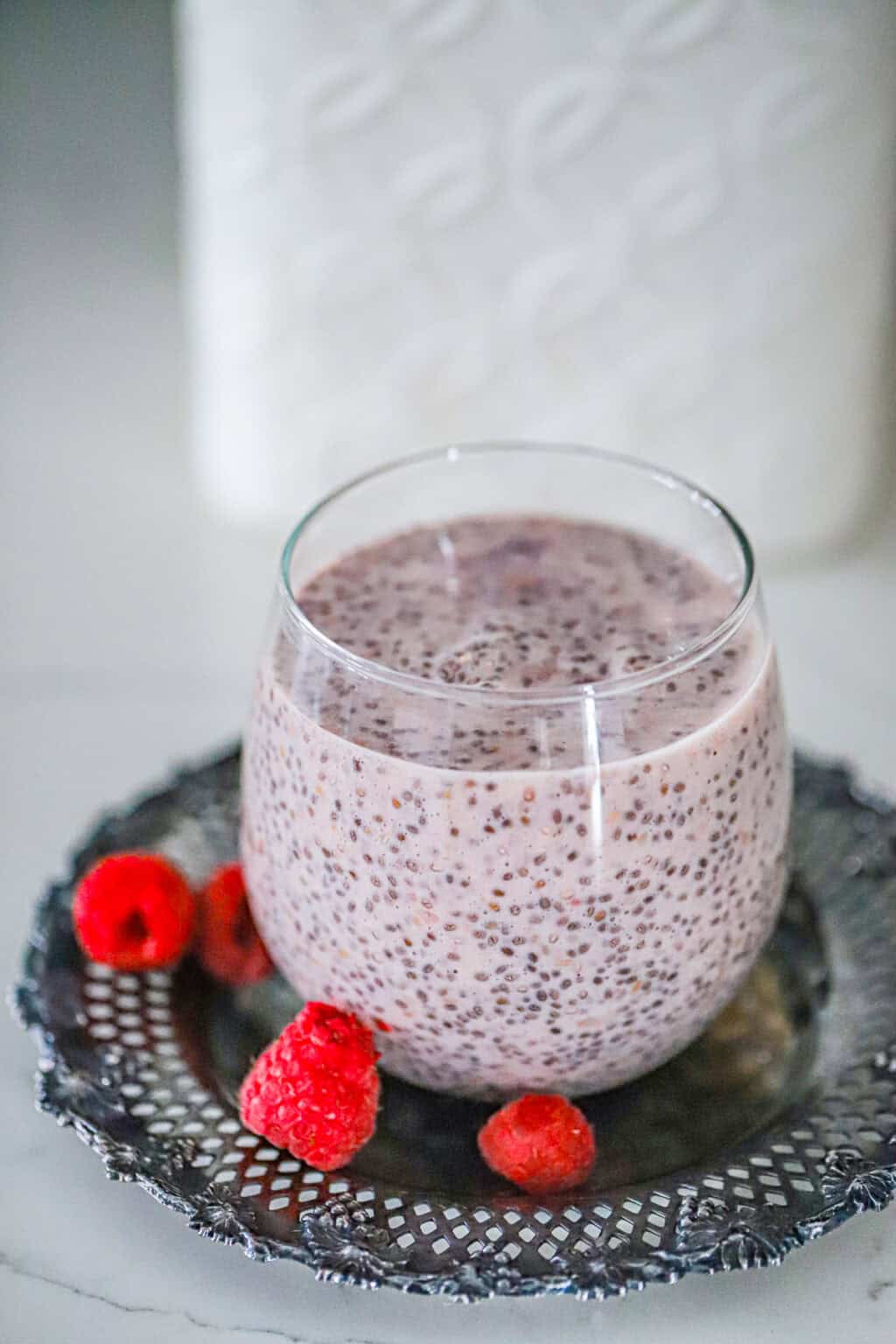 Chunky Raspberry Raspberry Chia Pudding for a Healthy Lifestyle - The Baking ChocolaTess