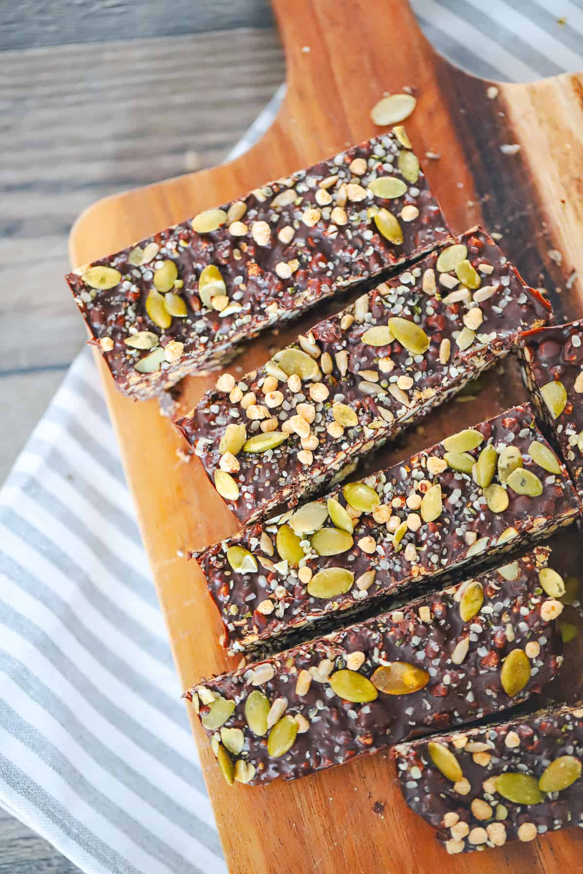 Chocolate Super Seed Fudge Bars (Healthy‑ish, No Bake)