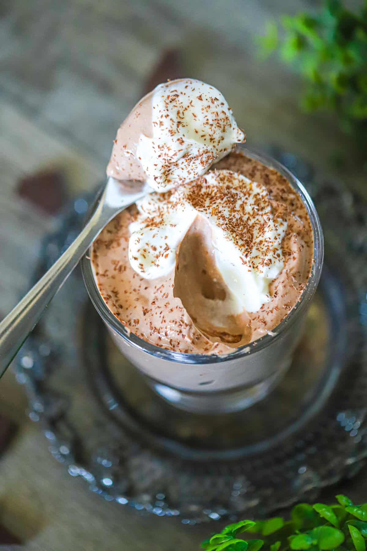 High Protein Chocolate Mousse with Cottage Cheese or Greek Yogurt
