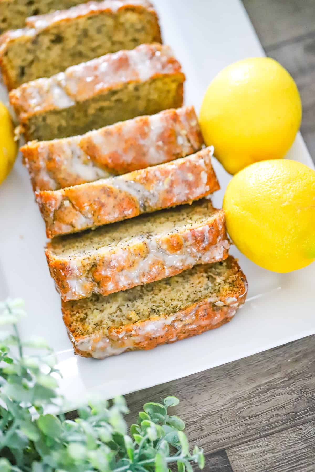 Healthy-ish Lemon Poppy Seed Banana Bread